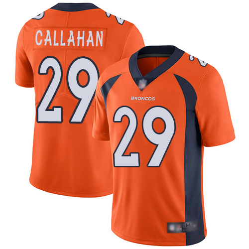 Men Denver Broncos #29 Bryce Callahan Orange Team Color Vapor Untouchable Limited Player Football NFL Jersey->denver broncos->NFL Jersey